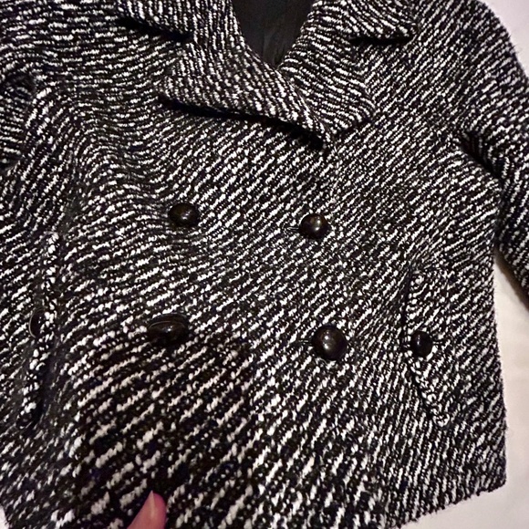 Talbots tweed wool blend jacket 8 - Picture 5 of 10